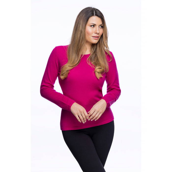 Women's Dunedin Cashmere 100% Cashmere  Fuchsia