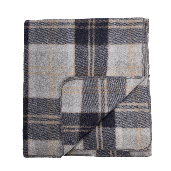 Tartan Pet Blanket Bannockbane Silver