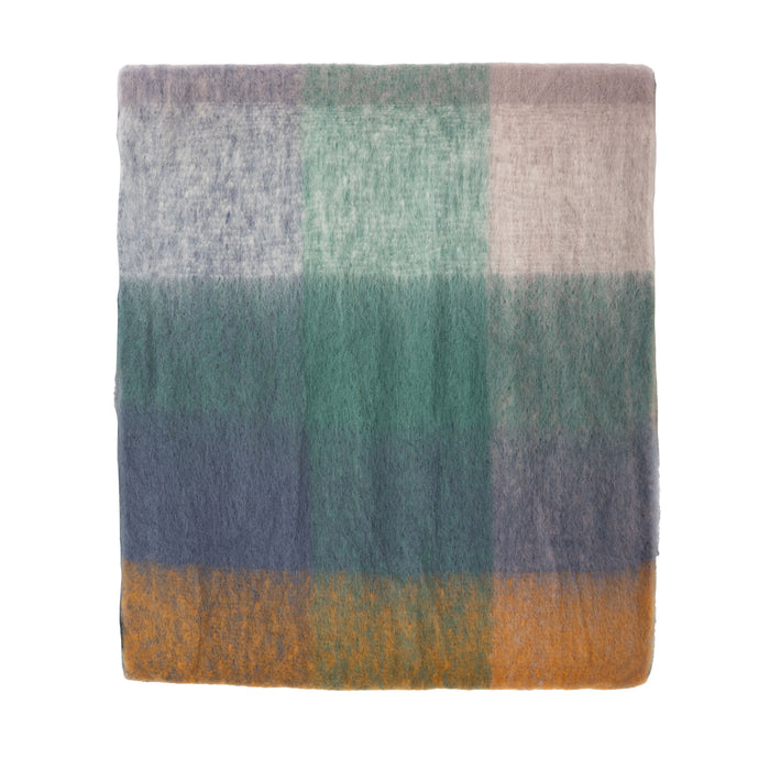 Blanket Scarf Black Check