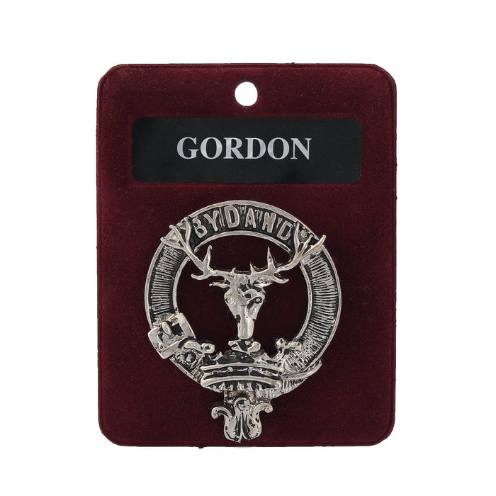 Art Pewter Clan Badge 1.75" Gordon