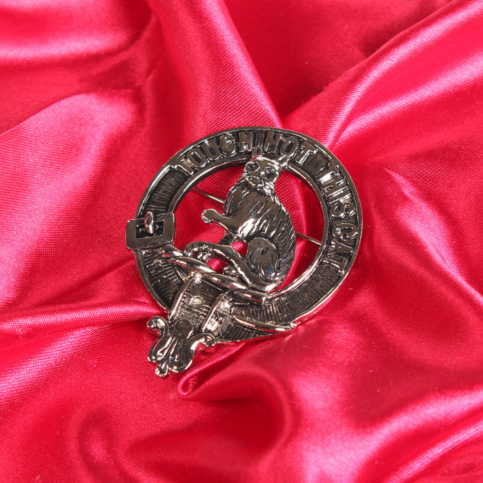 Art Pewter Clan Badge 1.75" Macgillivray
