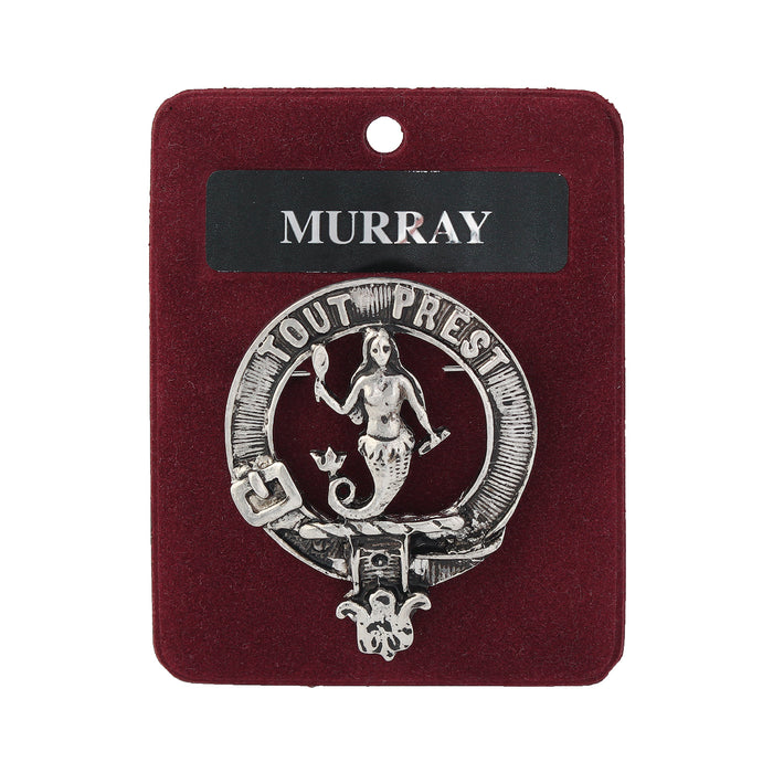 Art Pewter Clan Badge 1.75" Murray