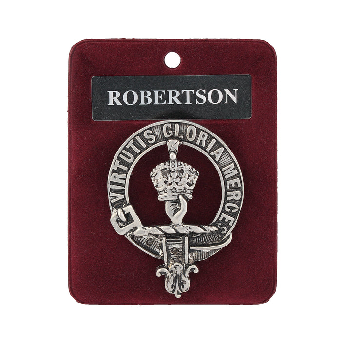 Art Pewter Clan Badge 1.75" Robertson