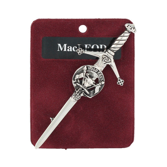 Art Pewter Kilt Pin Macleod