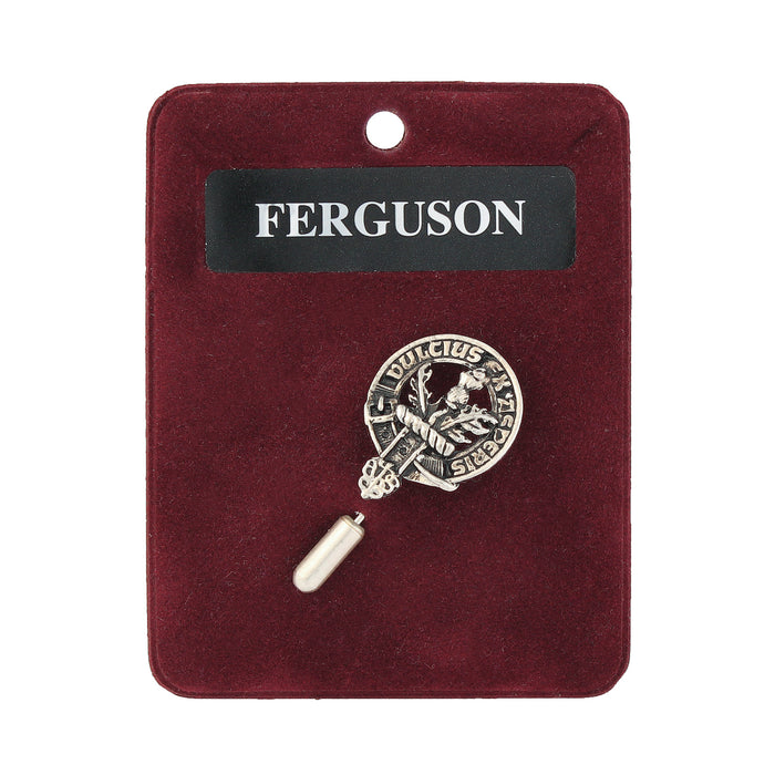 Art Pewter Lapel Pin Ferguson