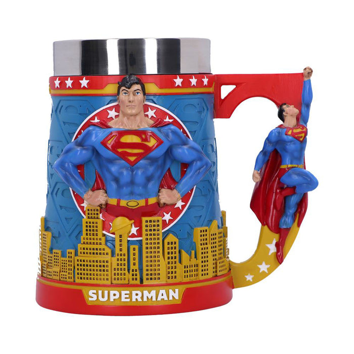 Superman Man Of Steel Tankard 15.5Cm