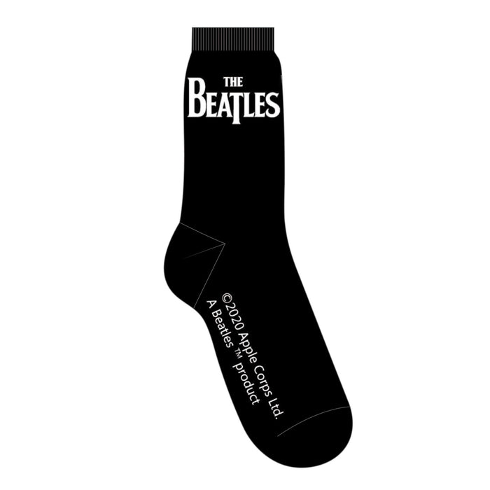 Beatles Drop T Black Socks