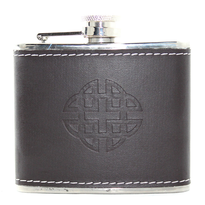 4Oz Hip Flask Celtic Knot