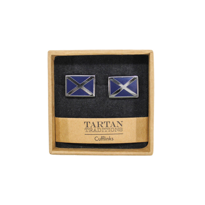 Cufflinks Saltire