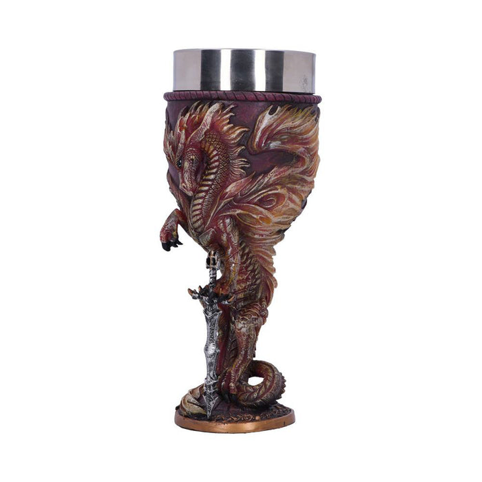 Flame Blade Goblet- Ruth Thompson 17.8Cm