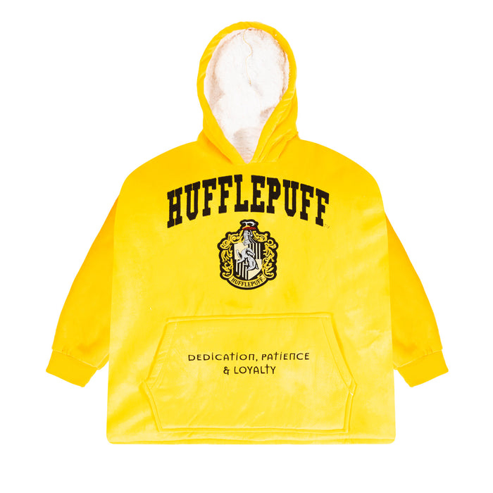 Hufflepuff Adult Blanket Hoodie