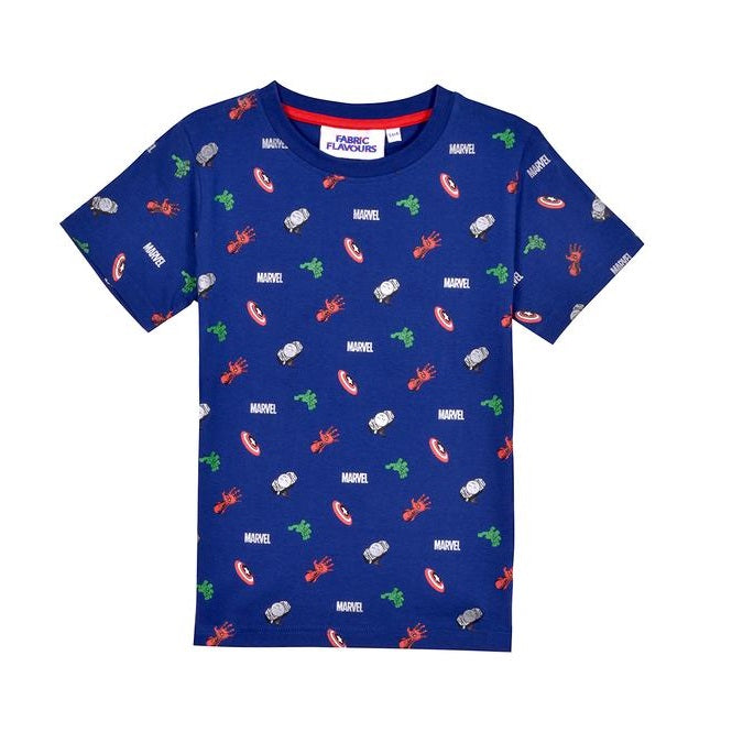 Marvel Icons Repeat Print Tee