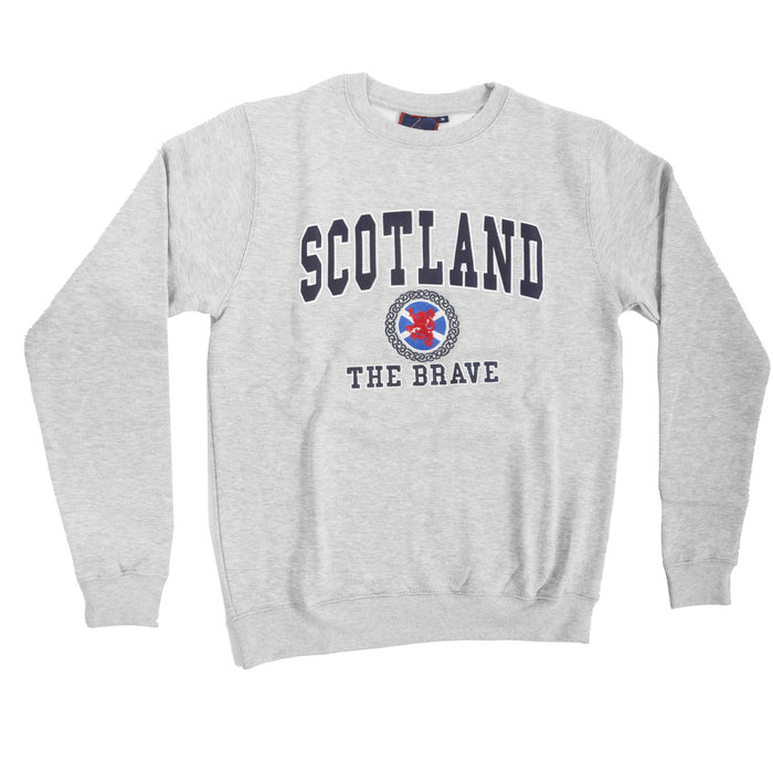 Sweatshirt Emb. Scot/Celtic/ Flag/ Lion