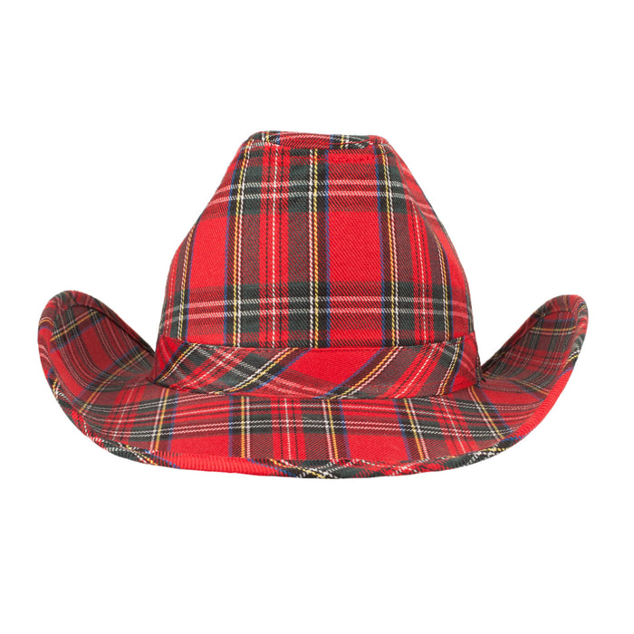 Tartan Cowboy Hat