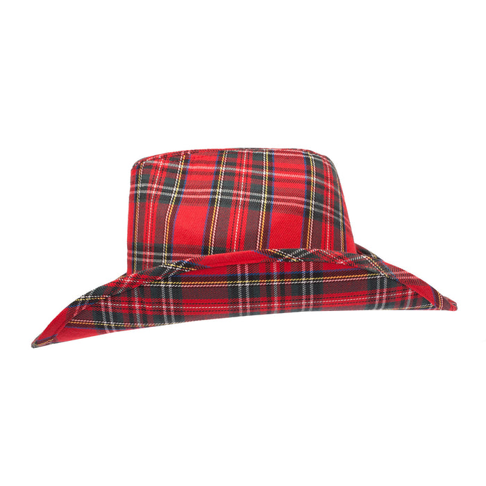 Tartan Cowboy Hat