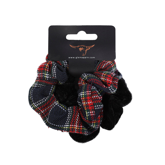 Tartan Scrunchie Blue