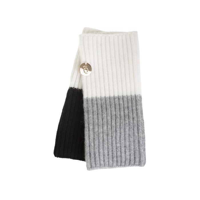 30% Cashmere Maisie Gloves Black Mix