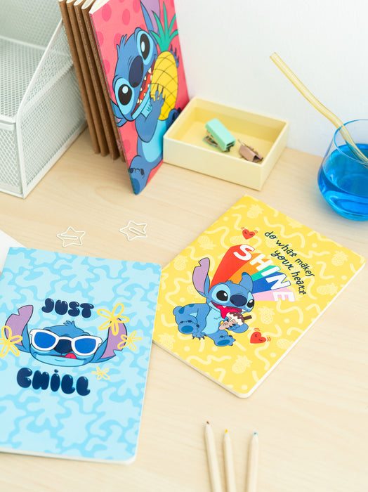 Disney Stitch Tropical 3 Pack Notebooks