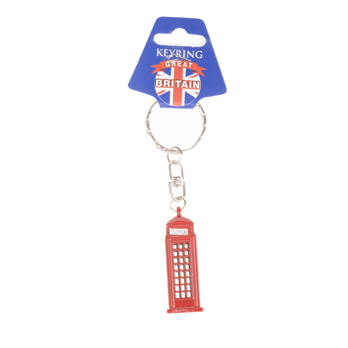 Die Cast Keyring - Telephone Box