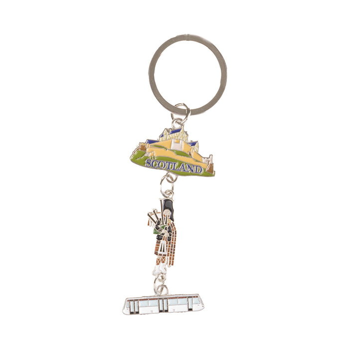 Keyring - Castle/ Piper/ Tram