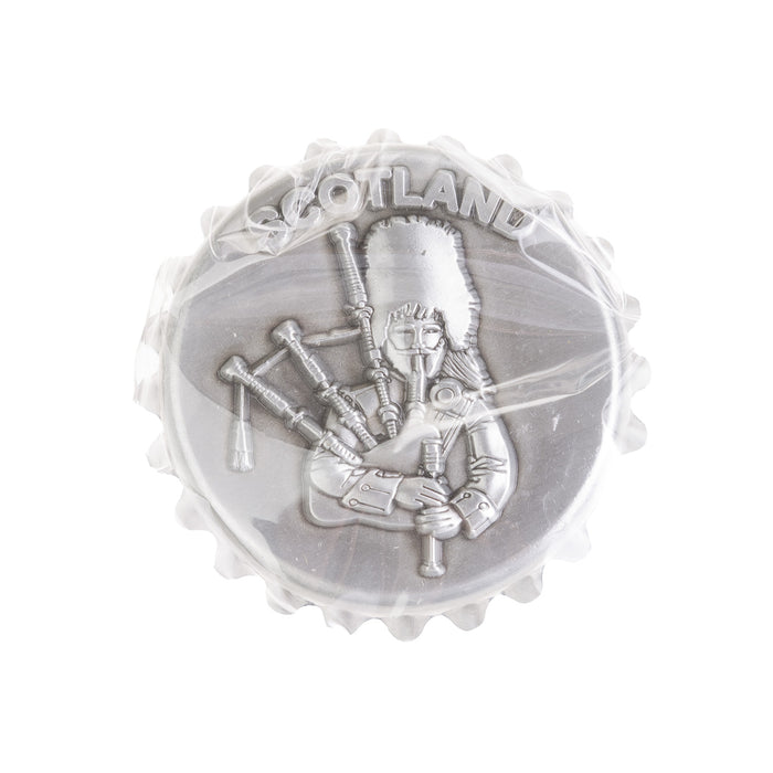 Bottle Top Opener Magnet - Scot Piperman