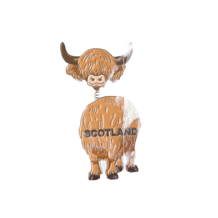 Metal Wobbly Cow Magnet