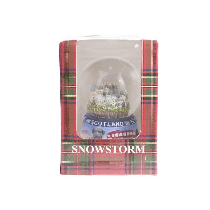 Edinburgh Castle Scotland Snowstorm