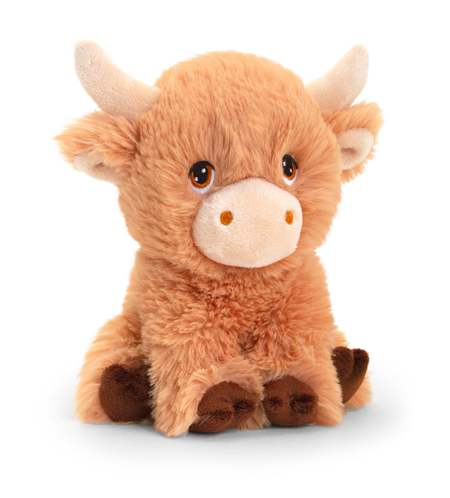 18Cm Keeleco Shaggy Cow