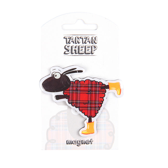 Tartan Sheep Magnet