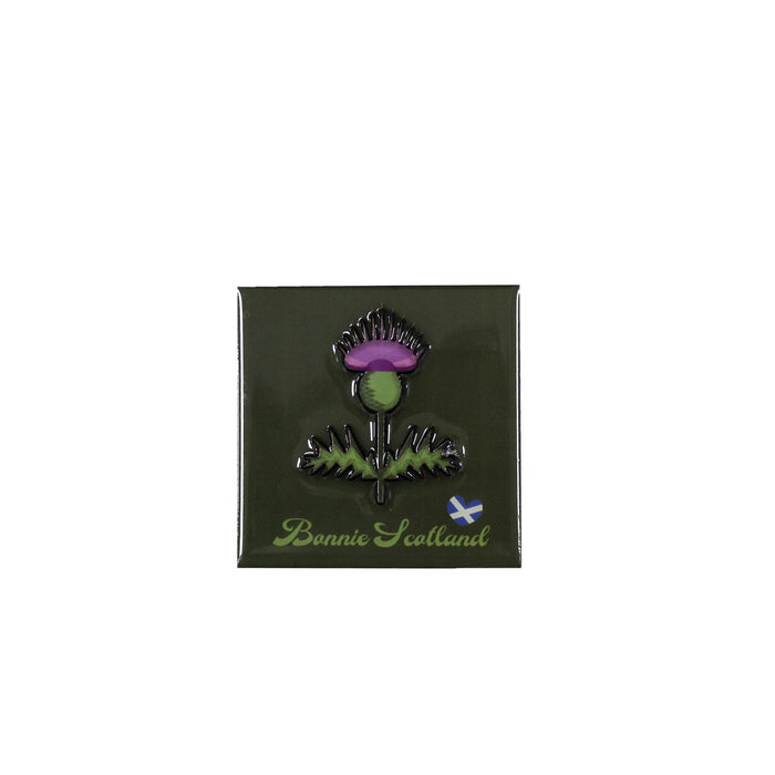 Big City 3D Magnet- Scotland Thistle