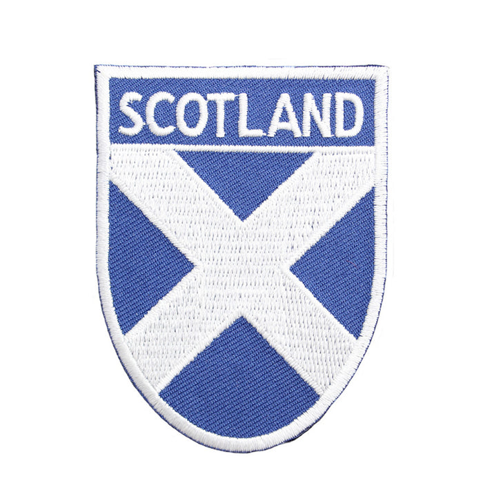 Scotland Saltire Shield Patch