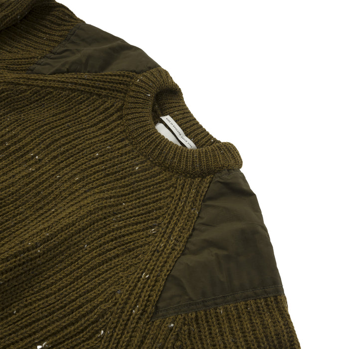 Mens Commando Sweater Khaki