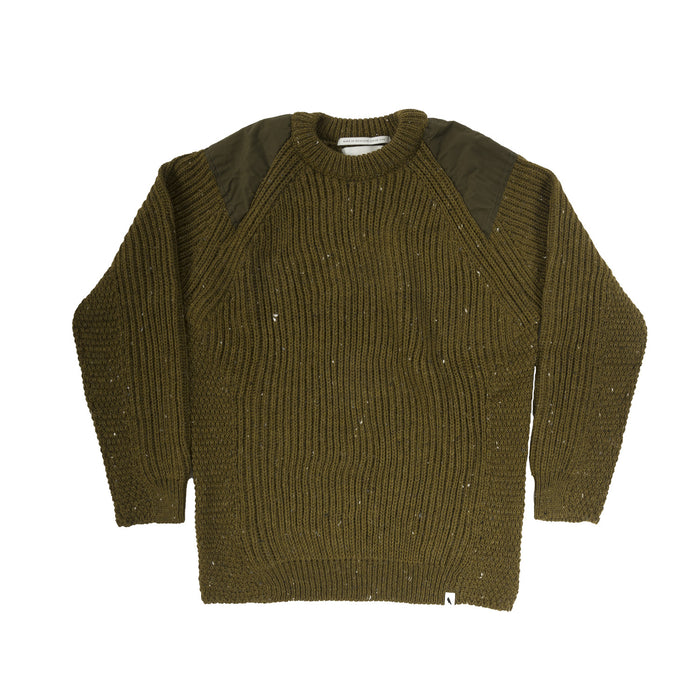 Mens Commando Sweater Khaki