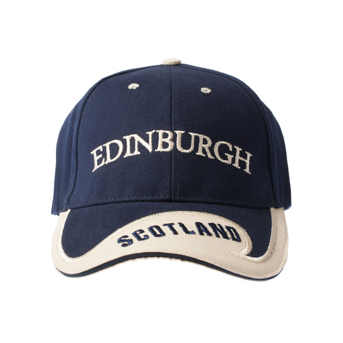Edinburgh / Scotland Baseball Cap - Navy