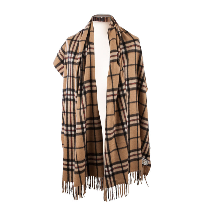 Edinburgh Cashmere Stole  Thomson Camel