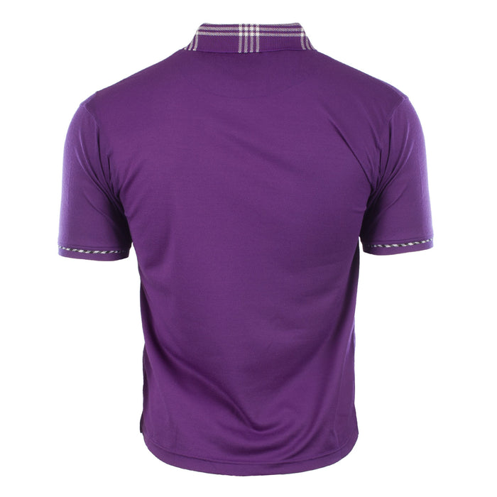 Adults Lion Polo Shirt Purple