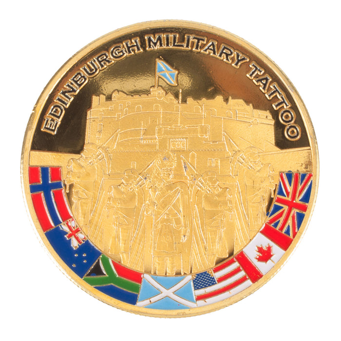 Scotland Souvenir Coin Military Tattoo