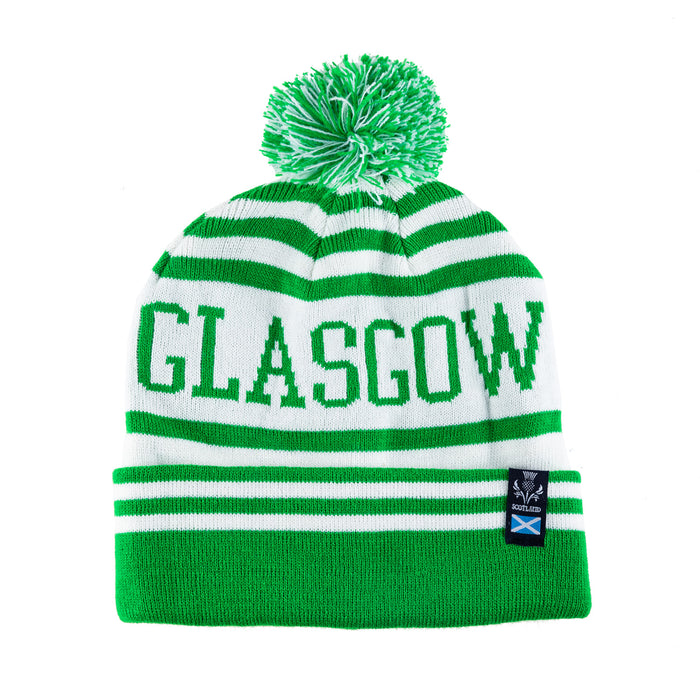 Glasgow Bobble Hat Green