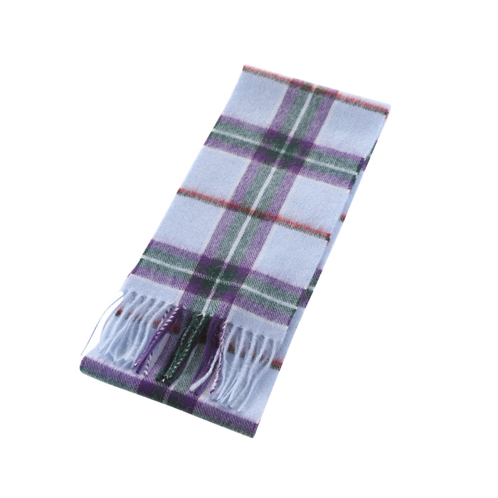 Mini Edinburgh Lambswool Scarf  World Peace Tartan