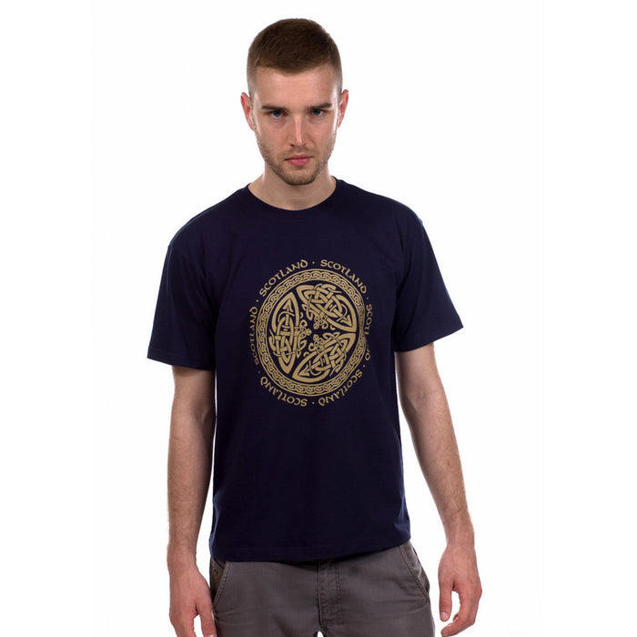 Celtic Circle T-Shirt Navy (XL)