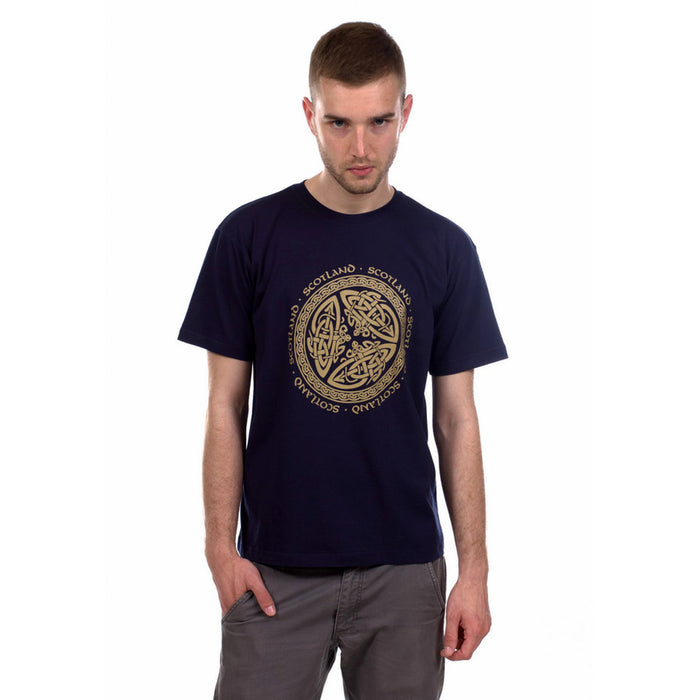 Celtic Circle T-Shirt Navy (XL)