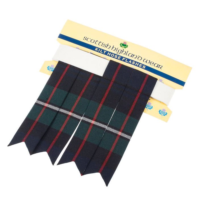 Traditional Polyviscose Tartan Flashes Mackenzie