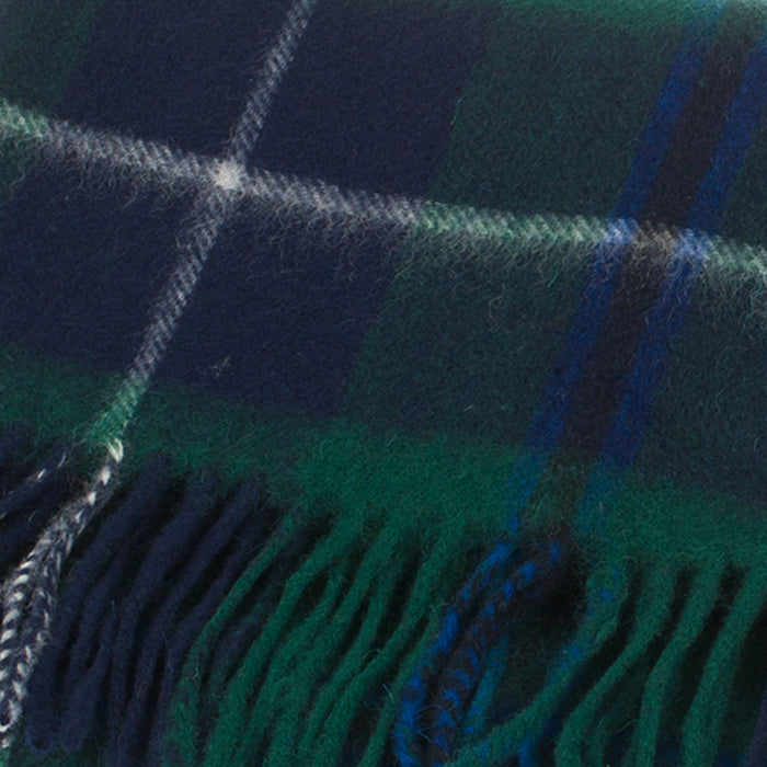 Lambswool Scottish Tartan Clan Scarf  Douglas