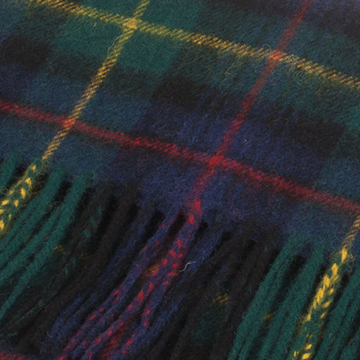 Lambswool Scottish Tartan Clan Scarf  Farquharson