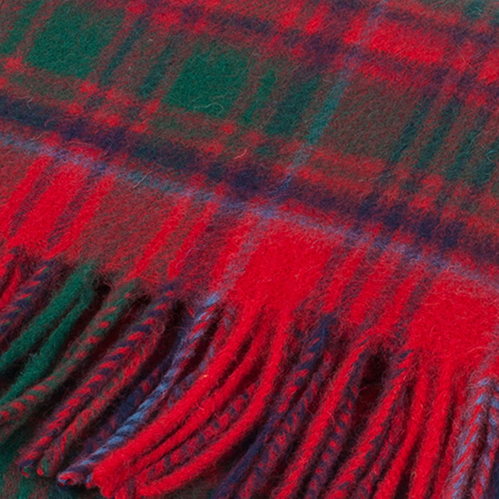 Lambswool Scottish Tartan Clan Scarf  Grant
