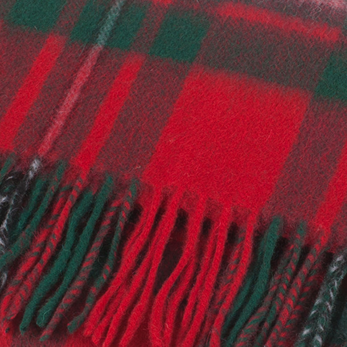 Lambswool Scottish Tartan Clan Scarf  Macgregor