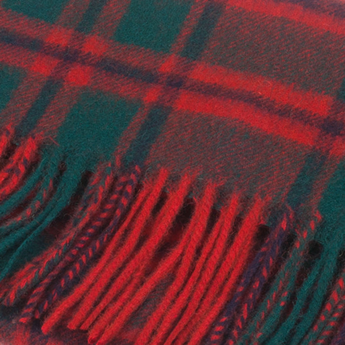 Lambswool Scottish Tartan Clan Scarf  Macintosh Clan