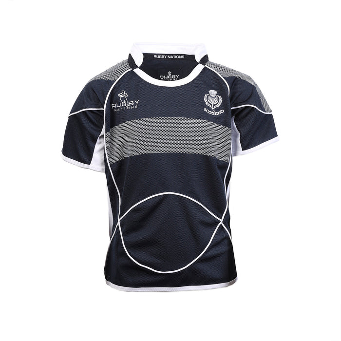 Kids S/S Crew Neck Rugby Shirt