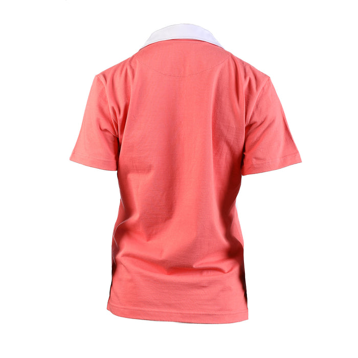 Ladies S/S Stretch Rugby Top Melon