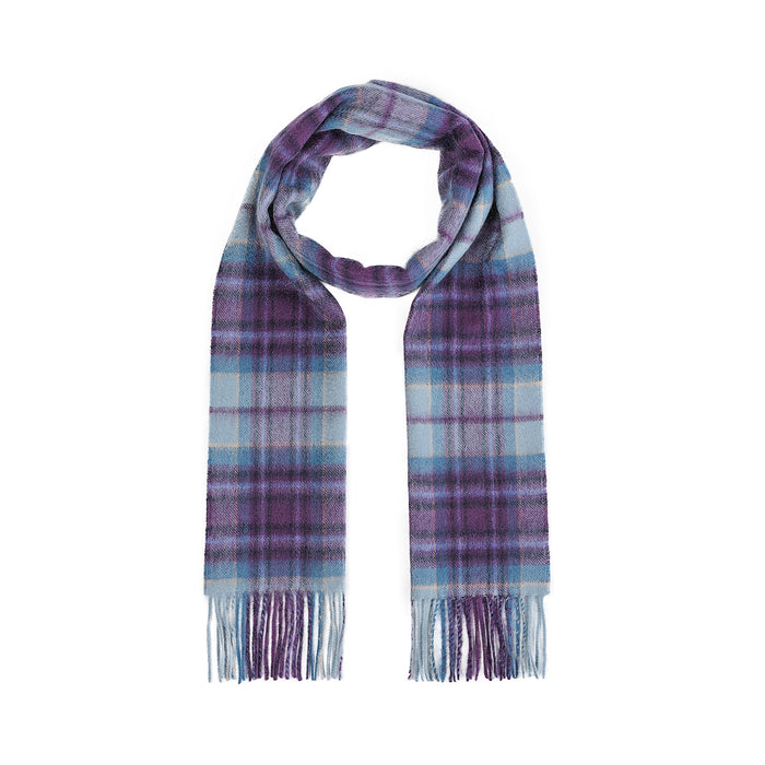 Edinburgh Cashmere Scarf Mackellar Mix Blue